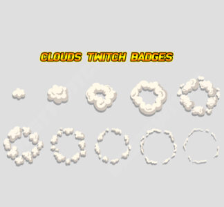 Clouds twitch sub badges