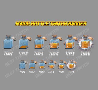magic bottle twitch sub badges