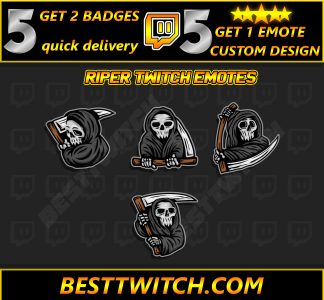 Twitch discord youtube reaper emotes ! BestTwitch