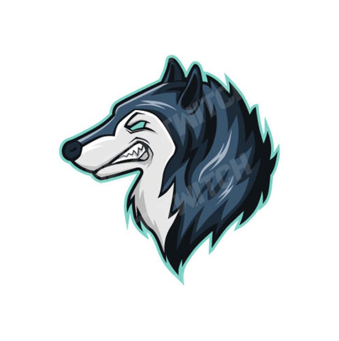 Gaming logo wolf twitch youtube discord ! BestTwitch