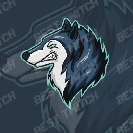 Gaming logo wolf twitch youtube discord ! BestTwitch