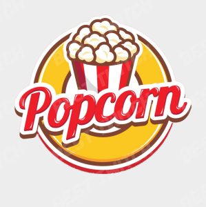 popcorn logo uitprinten