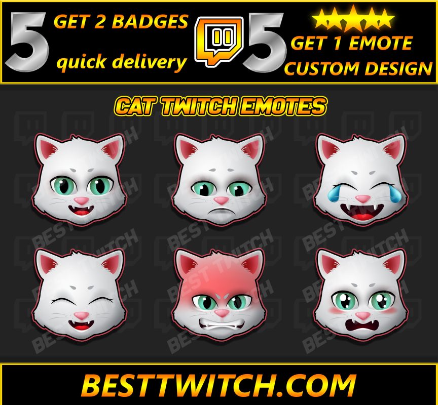 Cat emoji twitch bits