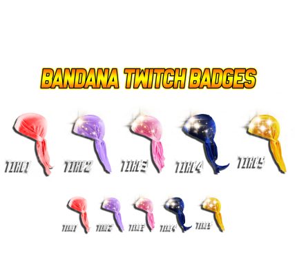 Bandana sub badges