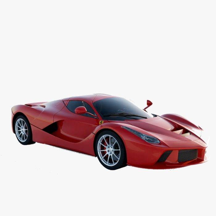 Ferrari LaFerrari Rigged Car