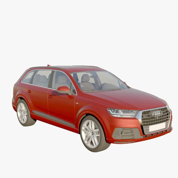 Audi Q7 3D Models for Download