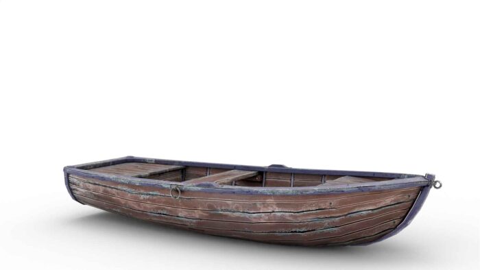 Download Stunning Old 3D Model of a Wooden Boat – Free & Premium Options Available