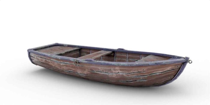 Download Stunning Old 3D Model of a Wooden Boat – Free & Premium Options Available