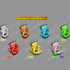 Free B Letter Twitch Bits 6x High-Quality Designs for Streamers!