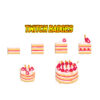 Sweet & Stylish Cake Badge Pack Twitch & Kick Ready (Sub Badges, Bits & More)