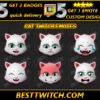 Cat Emoji Face Pack 6+ Expressive Twitch & Discord Emotes