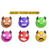 Emote Pack 6 Hellish Emotes for Twitch, Kick & YouTube Dark Streamers