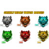 Grizzly Bear Icon Pack Twitch Bits, Badges & Emojis for Fierce Streamers