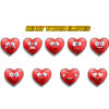 Heart Twitch Emotes 6-Pack Cute & Versatile Love-Themed Emotes for Streamers