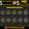 Valorant Rank Badge Pack Twitch Subscriber & Discord Role Icons (Free Download!)