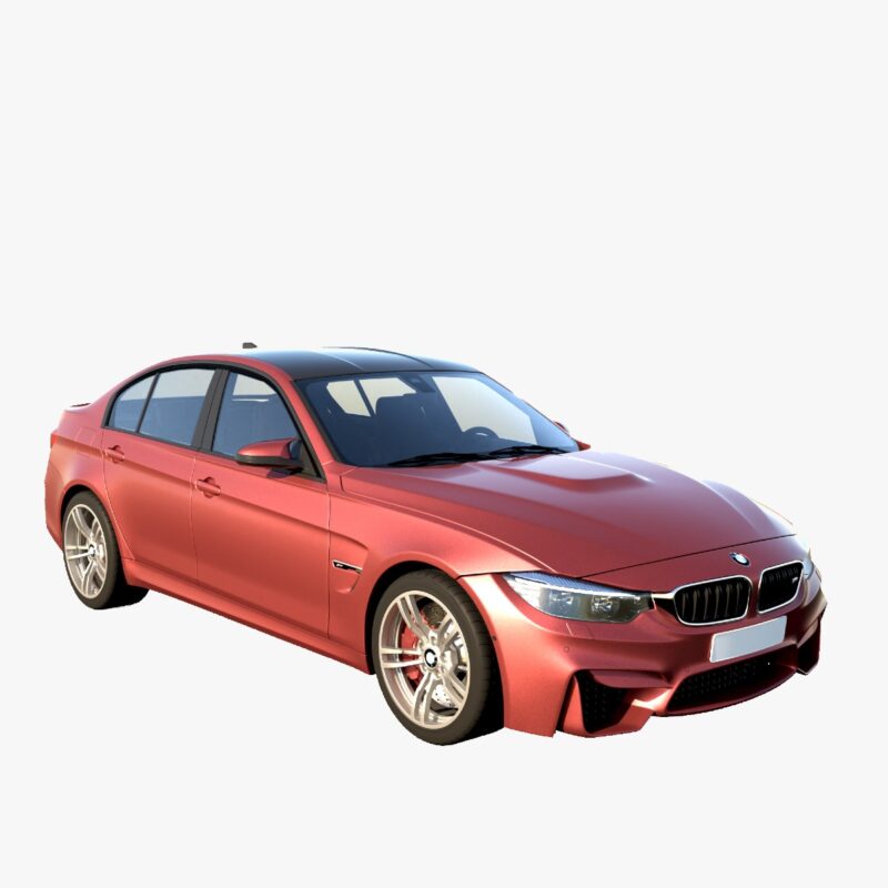 BMW M3 F80 3D Model Free High-Quality Download for Blender, Unreal & More