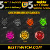 Siberian Husky Emote & Badge Pack Twitch, Discord, Kick & YouTube Kawaii Icon