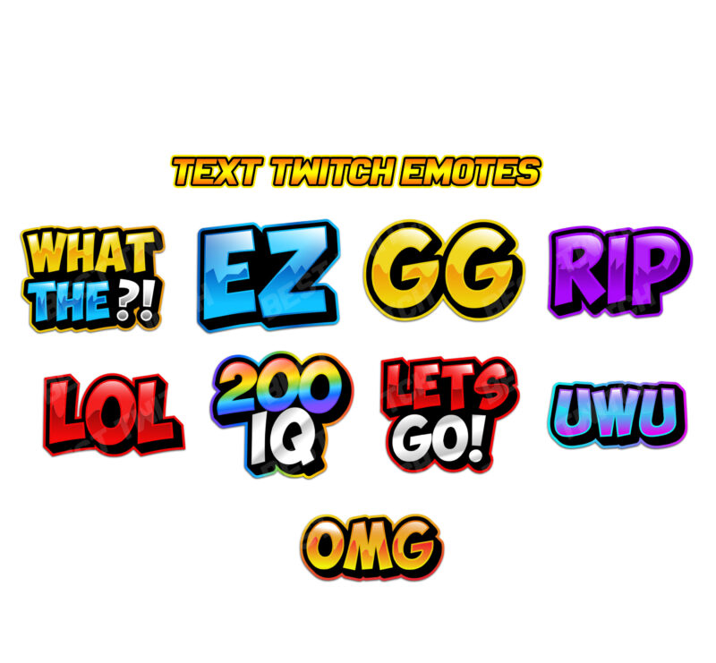 Ultimate Twitch Chat Text Emoji + Expressive Kaomoji for Streamers