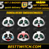 Panda Emoji Pack 6 Cute & Expressive Emotes for Twitch, Discord & Social Media