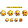 Kawaii Sun Twitch Emote – Bright & Cheery Emote for Streamers