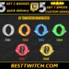 O Letter Twitch Sub Badges & Emotes Minimalist & Versatile Streamer Pack