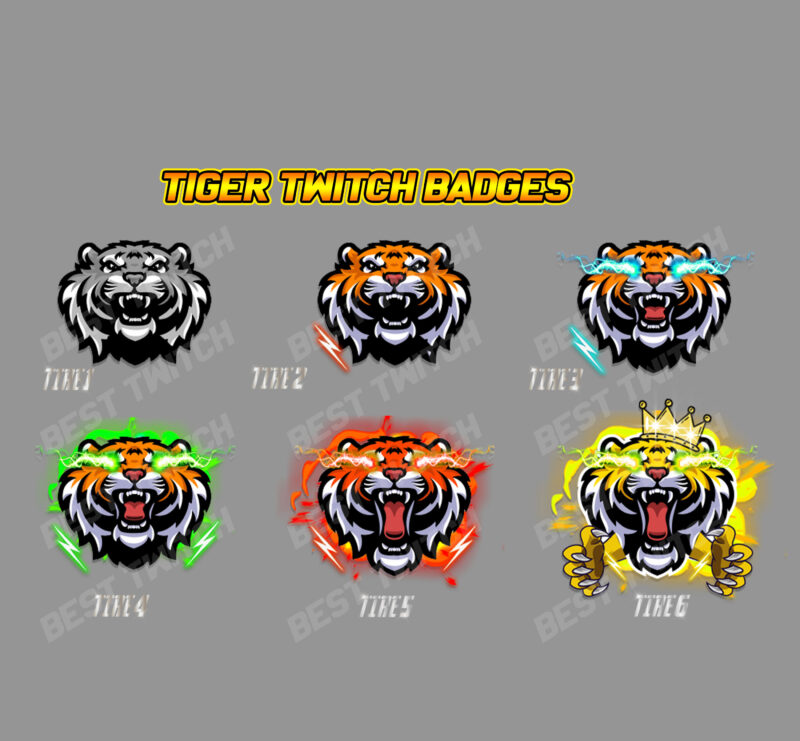 Tiger Transmission Badges Custom Automotive Logo