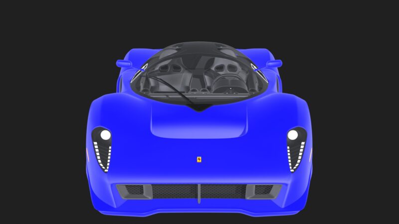 Ferrari P4/5 by Pininfarina 3D Model Ultra-High Detail Supercar Asset