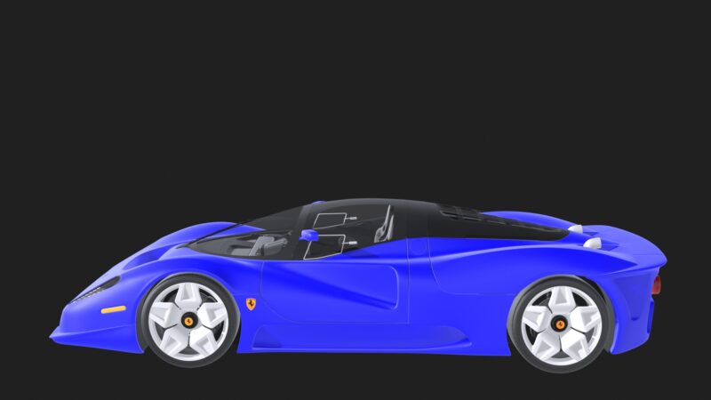 Ferrari P4/5 by Pininfarina 3D Model Ultra-High Detail Supercar Asset