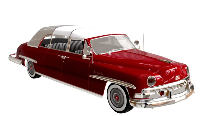 Lincoln Cosmopolitan Presidential Limousine 1950 3D Model