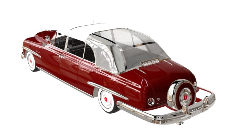 Lincoln Cosmopolitan Presidential Limousine 1950 3D Model