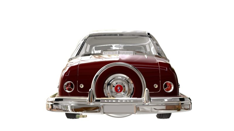 Lincoln Cosmopolitan Presidential Limousine 1950 3D Model