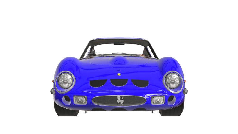Ferrari 250 GT Berlinetta Lusso 1962 3D Model Classic Sports Car