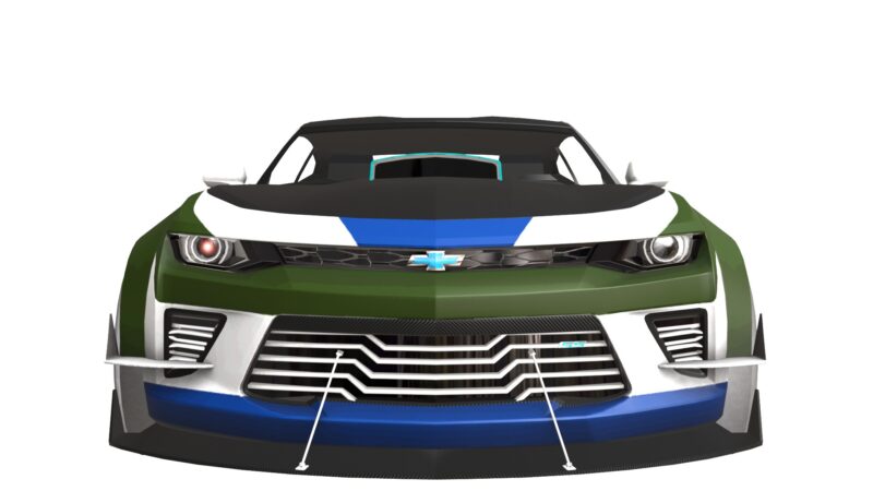 2022 Chevrolet Camaro 3D Model High-Quality Sports Car Model
