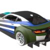 2022 Chevrolet Camaro 3D Model High-Quality Sports Car Model