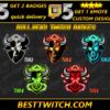Bull Twitch Sub Badges Fierce & Loyalty-Driven Tiered Emotes