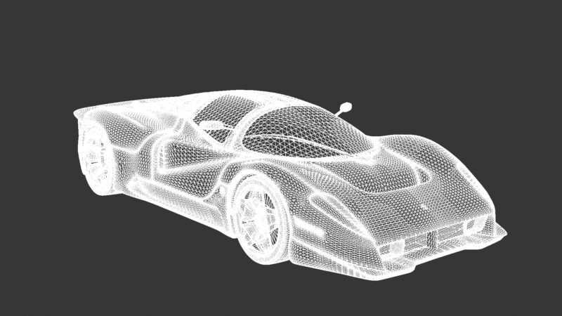 Ferrari P4/5 by Pininfarina 3D Model Ultra-High Detail Supercar Asset
