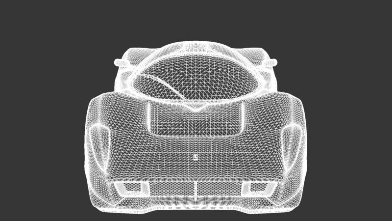 Ferrari P4/5 by Pininfarina 3D Model Ultra-High Detail Supercar Asset