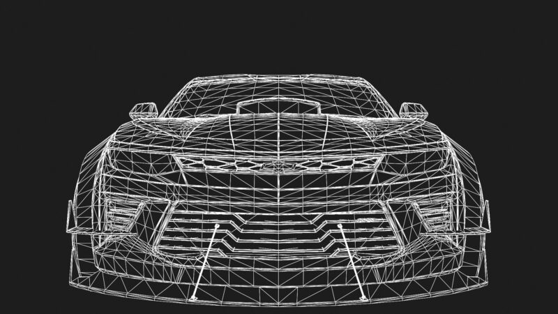 2022 Chevrolet Camaro 3D Model High-Quality Sports Car Model