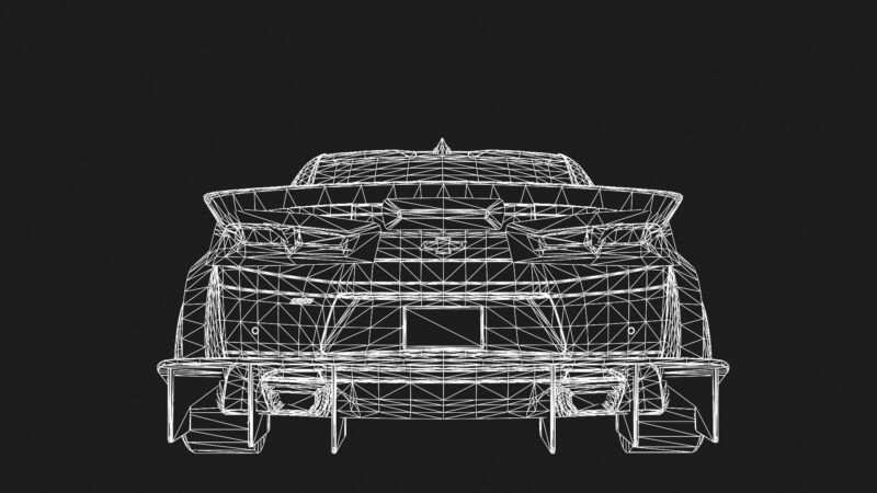 2022 Chevrolet Camaro 3D Model High-Quality Sports Car Model