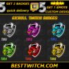 6X Bull Twitch Sub Badges Custom Tiered Subscriber Badges